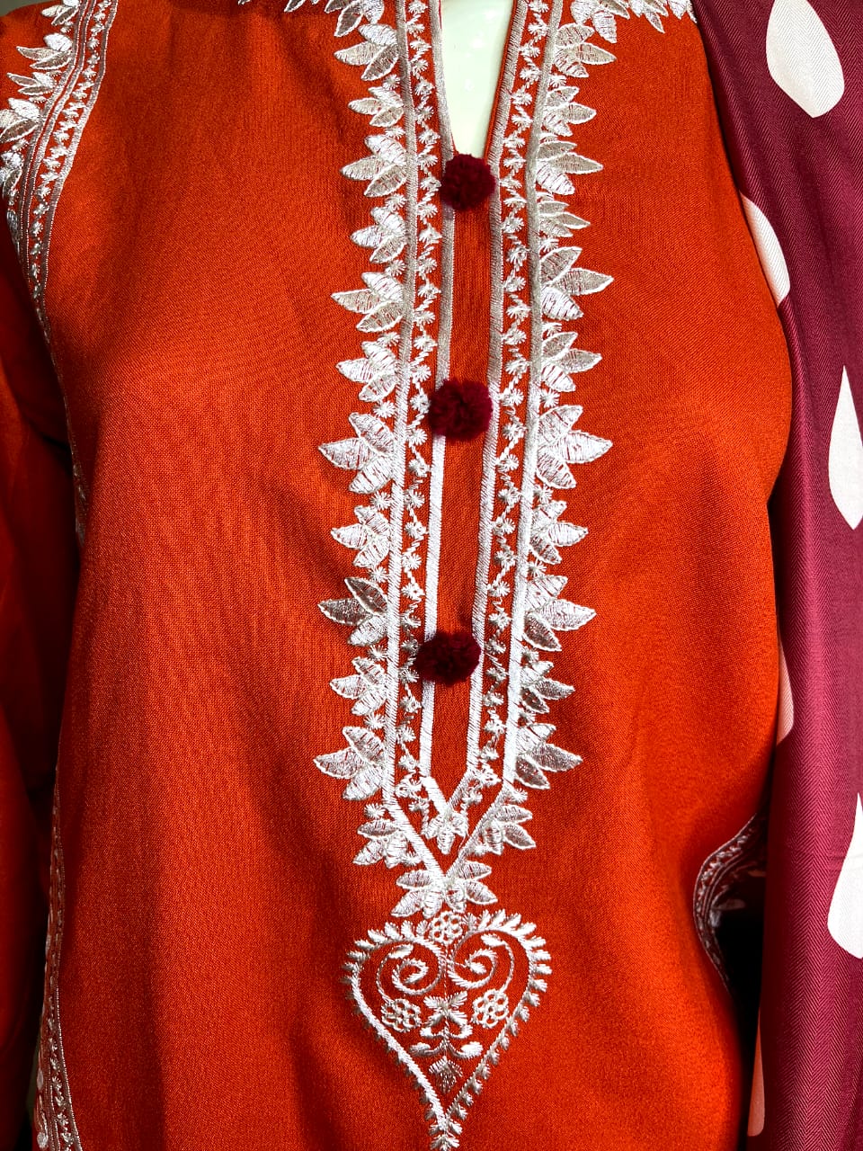 Festive Wear/ Luxurious Embroidered 3-Piece Ensemble (CSS-3011)